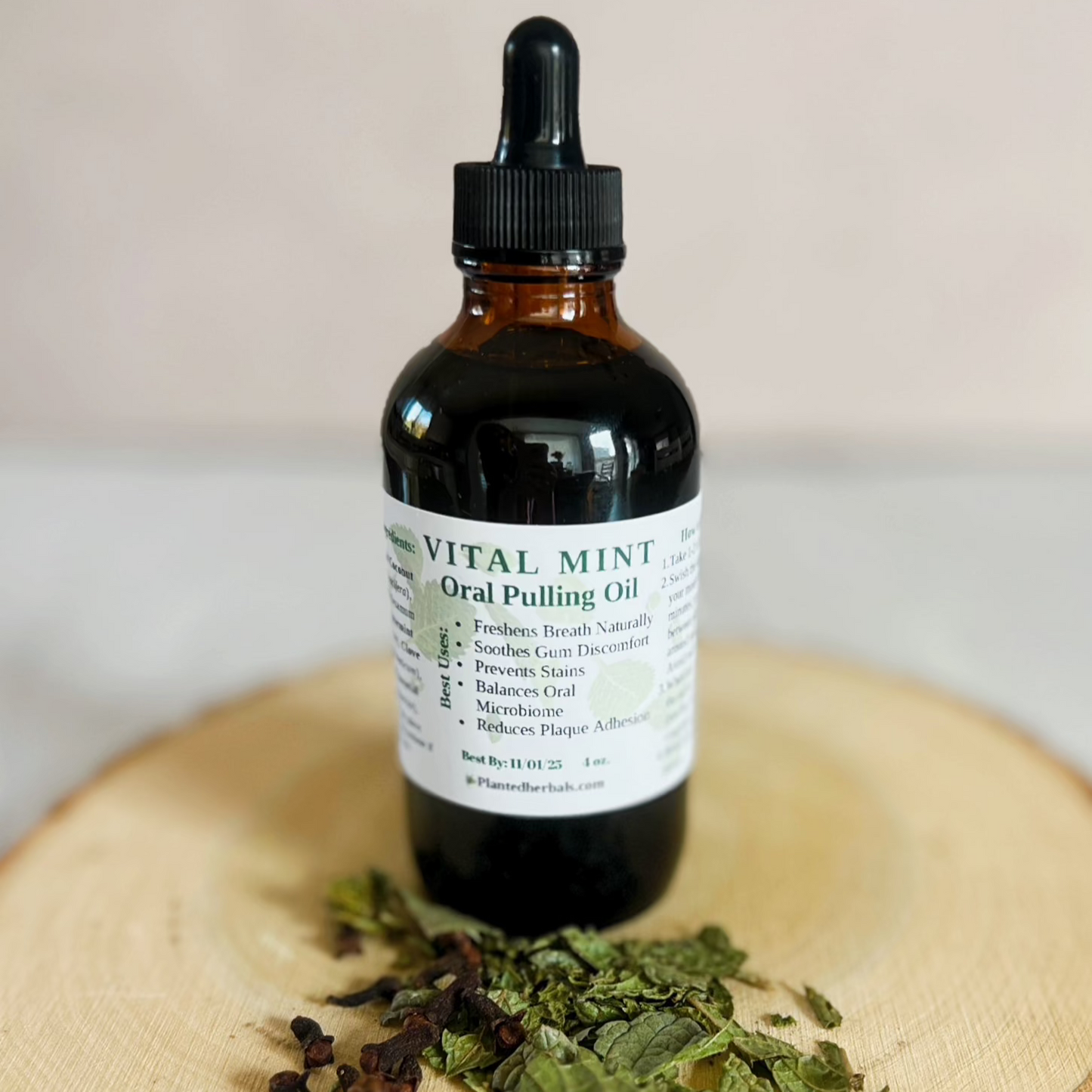 Vital Mint Oral Pulling Oil